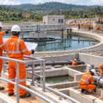 Construction of 3km waterline